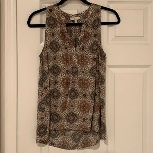 Tribal Joie silk top
